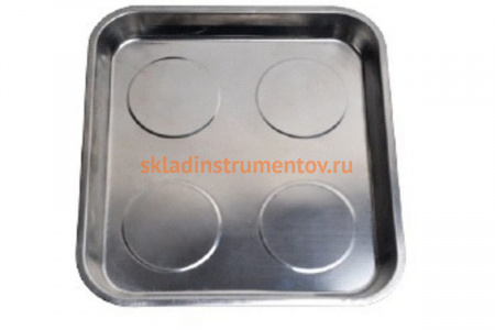 Магнитный лоток из нержавеющей стали ROCKFORCE 290х270мм RF-88004