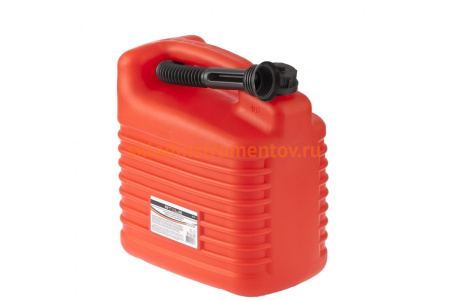 Канистра пластиковая для топлива (10 л) STELS 53122