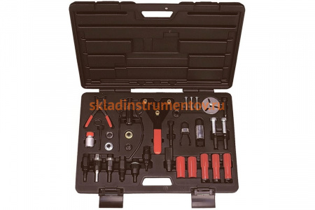 Набор для обслуживания компрессора кондиционера, кейс, 37шт МАСТАК 105-30037C