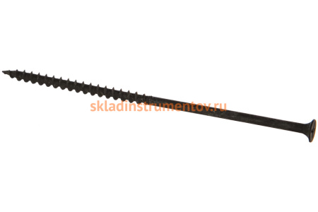 Универсальные саморезы Зубр оксидированные по дереву, PH2, 5,0x125мм, ТФ 6, 2шт 4-300036-50-125