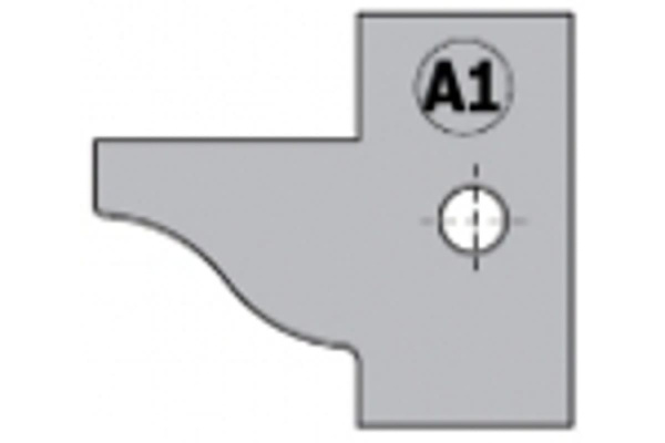 Нож (2 шт; 25х29х2 мм) для фрез 694.015 CMT 695.015.A1