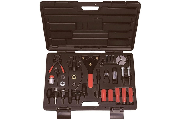 Набор для обслуживания компрессора кондиционера, кейс, 37шт МАСТАК 105-30037C