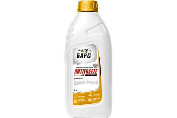 Антифриз БАРС PROFESSIONAL желтый, G12+, 1 кг TNNBARS00034