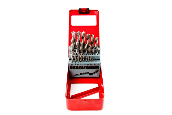 Набор сверл по металлу HSS-G, 1-13 мм, 25 шт. REDVERG 6627076