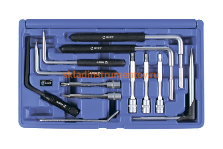 Набор инструмента для демонтажа подушки безопасности 12шт AIST 00-00015697