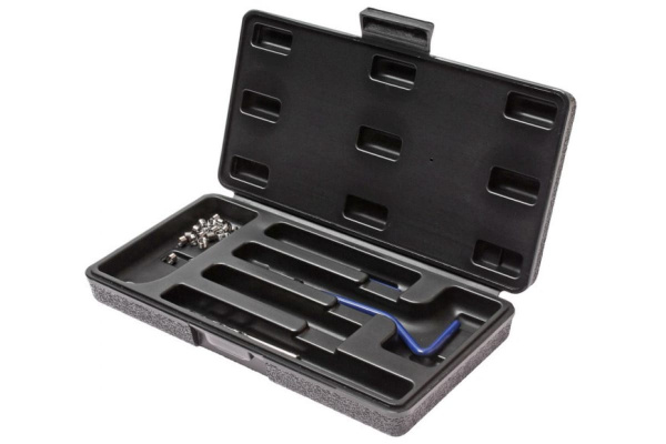 Набор для восстановления резьбы (вставки М5х0.8, L=6.7 мм, 20 штук) 24 предмета JTC 4780