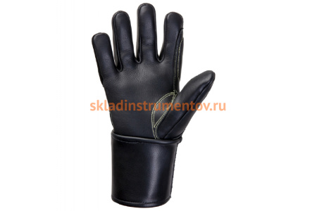 Защитные антивибрационные кожаные перчатки Jeta Safety Vulcan для работы с инструментом JAV03-10/XL