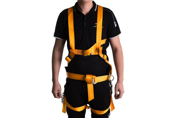 Удерживающая система с наплечными и набедренными лямками со стропом из цепи ПРОГРЕСС СЕФЕТИ УС 2 ГЖ