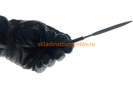 Плоский надфиль SITOMO 160 №00 с ручкой 75492