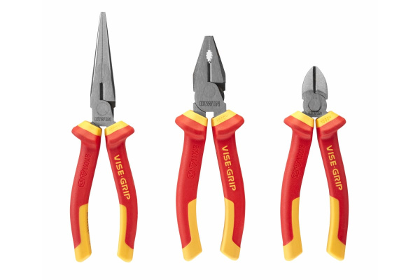 Набор изолированных плоскогубцев и кусачек 3 предмета Irwin 10505519