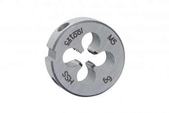 Плашка HSS М 5 шаг 0,8 мм. D20 мм Bucovice Tools 240050