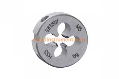 Плашка HSS М 5 шаг 0,8 мм. D20 мм Bucovice Tools 240050