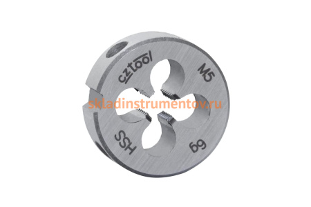 Плашка HSS М 5 шаг 0,8 мм. D20 мм Bucovice Tools 240050