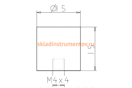 Резинометаллический буфер KIPP K0573.01501555