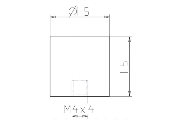 Резинометаллический буфер KIPP K0573.01501555