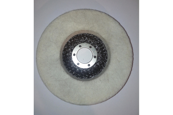 Круг полировальный непрерывный из натурального войлока 125х22,2 мм MATRIX 75942