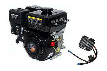 Двигатель бензиновый Lifan 170F-T-3А KP230 (8 л.с.; 3А)