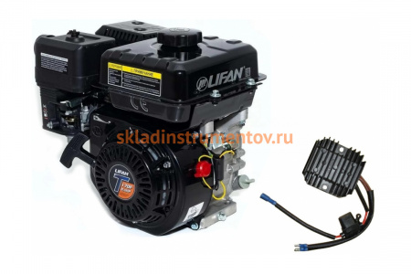 Двигатель бензиновый Lifan 170F-2T-7А KP230 (8 л.с.; 7А)