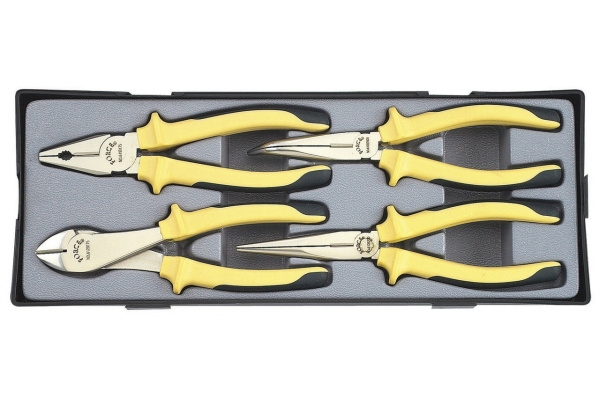 Набор шарнирно-губцевого инструмента 4предмета FORCE T5046