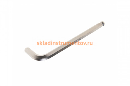 Г-образный 6-гранный длинный ключ с шаром ROCKFORCE 10мм RF-76510L