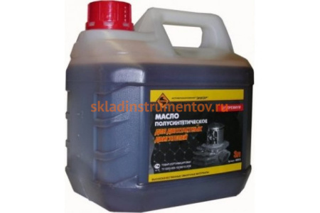 Масло полусинтетическое (3 л) для 2-х тактных двигателей Энкор 40513