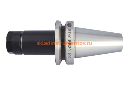 Патрон цанговый BT40-ER20-100, погрешность 0.003 мм JSD cc00031