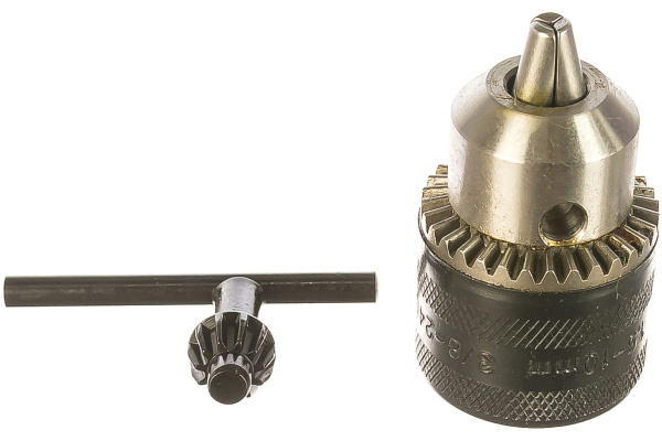 Патрон ключевой (10 мм; 3/8 - 24 UNF) ПРАКТИКА 030-139