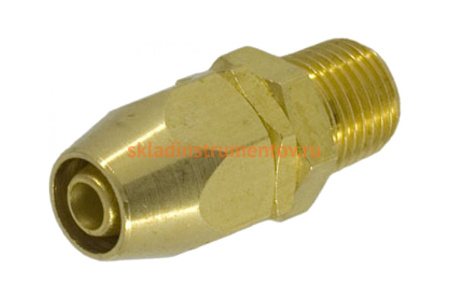 Штуцер Aist наружная резьба 1/4" - зажимной 5х8 мм 90991239 00-00009025