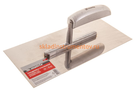 Гладилка из нержавеющей стали MATRIX 280 х 130 мм 86733