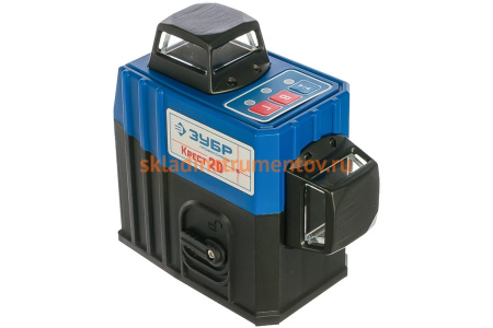 Линейный лазерный нивелир ЗУБР Крест-2D Профессионал 34907
