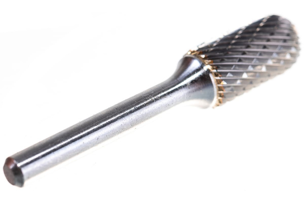 Бор-фреза форма С цилиндр со сферическим концом (12.7x25 мм; хвостовик 6 мм) D.BOR 9F-12127K02D