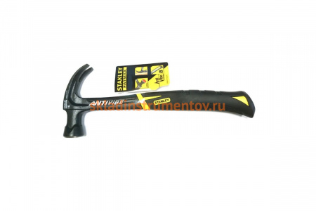 Молоток с загнутым гвоздодером Stanley Fatmax Antivibe FMHT1-51277 1-51-277