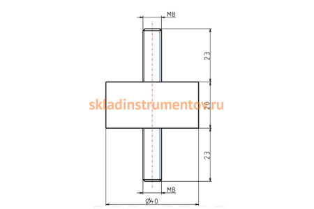 Резинометаллический буфер KIPP K0566.04002055