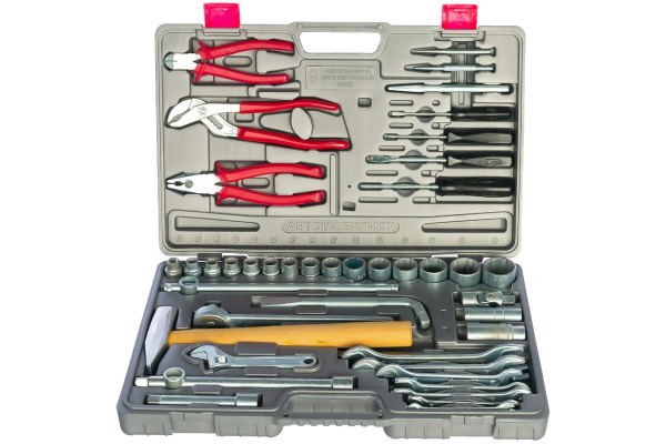 Набор слесарно-монтажного инструмента НИЗ АВТОМОБИЛИСТ-1 42 предмета 27625-H42