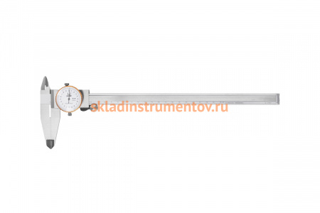 Штангенциркуль SHAN ШЦК-1-300, 0.02, с круглой шкалой, губки 50 мм, с поверкой 131904