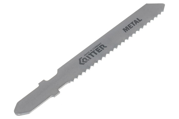 Пилки по стали Т118B (2 шт; 75х50 мм; шаг 2 мм; 12TPI; HSS) для лобзиков RITTER 3113-2