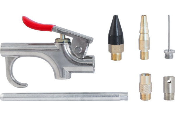 Продувочный пистолет с насадками в наборе Thorvik ABGK7 7 предметов 52646