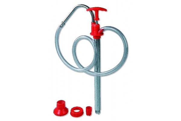 Ручной насос для канистр 20л, для масел, антифриза, шланг 1.22м GROZ GR44171 - EZF/2