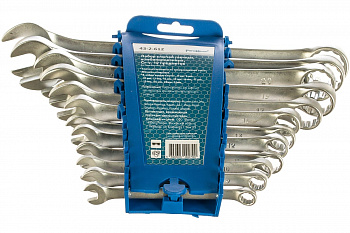 Набор гаечных комбинированных ключей РемоКолор Cr-v, матовая полировка, 12 предметов 43-2-612