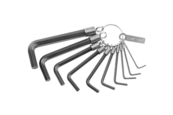 Набор шестигранных ключей Kamasa Tools на кольце, 1/16"-3/8" K 1424