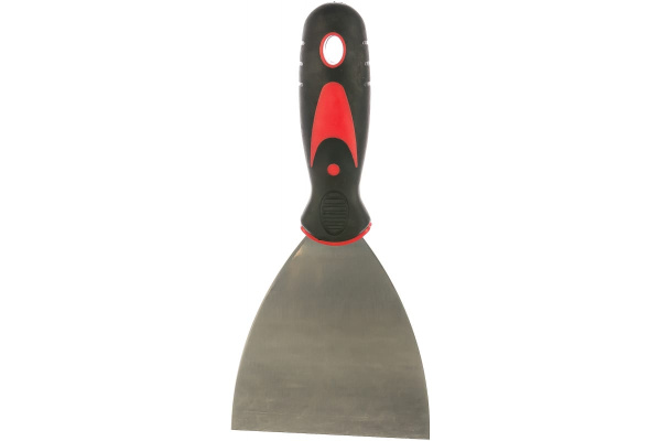 Шпатель из нержавеющей стали КЕДР ПРОФИ 100мм, двухкомпонентная ручка 041-0100 26229