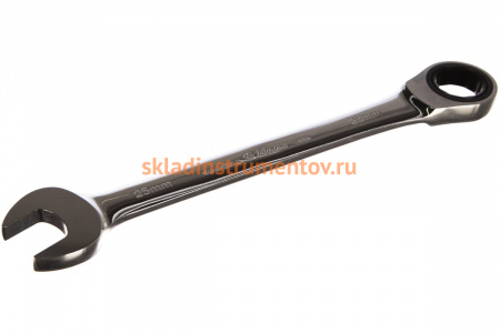 Рожковый ключ с храповиком 25мм Hans 1165M25