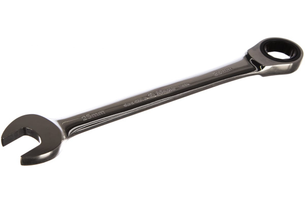 Рожковый ключ с храповиком 25мм Hans 1165M25