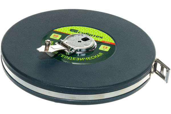 Геодезическая рулетка СИБРТЕХ 50мх13мм 31263