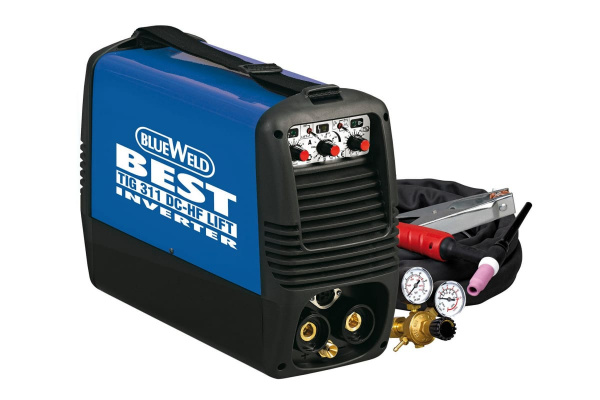 Инвертор BLUE WELD BEST TIG 311 DC HF/Lift VRD - 400V-300A-D=5.0 mm + аксессуары 816492