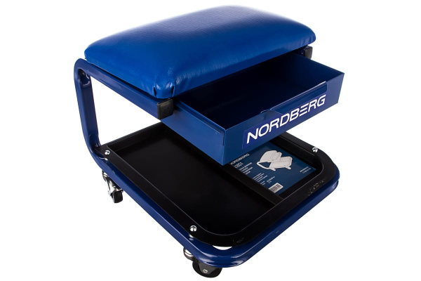 Ремонтное сиденье на колесах с выдвижным ящиком NORDBERG N30S1