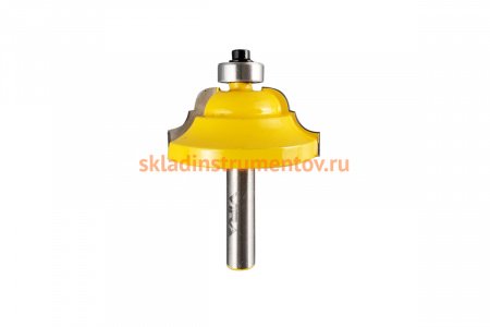 Фреза кромочная калевочная (42.8х19 мм; R6.4 мм; подшипник 12.7 мм) VIRA 553377