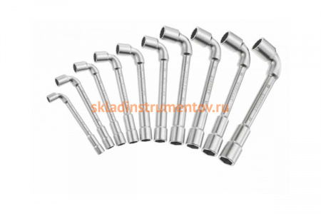 Набор из 10-ти гаечных трубчатых Г-образных ключей Expert STANLEY 1-17-387