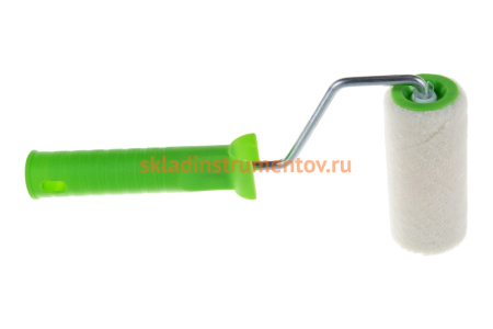 Валик СИБРТЕХ ВЕЛЮР с ручкой 100 мм ворс 5 мм 80132