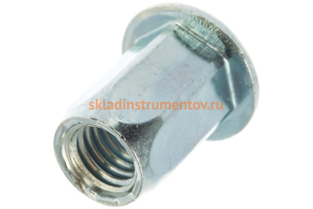 Заклепка с внутренней резьбой Bralo 6-гранная М8 СТ-ЦБ 250 шт 0311108011